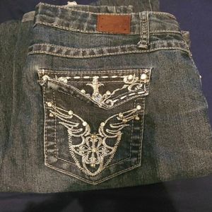 Earl embellished skinny jeans popular